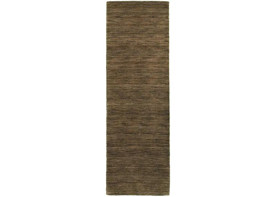 Aniston 5' x 8' Brown Rug