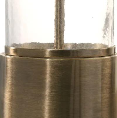 Uttermost Vaiga Glass Column Lamp