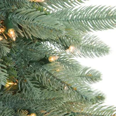 Pre-Lit Washington Frasier Fir Artificial Christmas Wreath  48 inch - Clear Lights