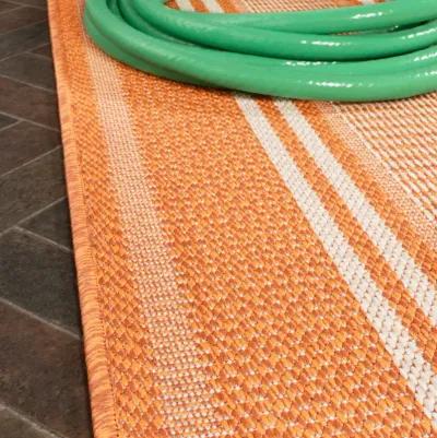 Haynes Modern Double Stripe Indoor/Outdoor Area Rug