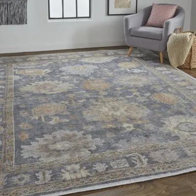 Wendover 6842F Gray/Blue/Tan 9' x 12' Rug