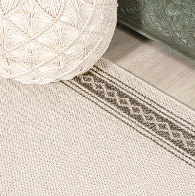 Lucia Classic Diamond Border Indoor/Outdoor Area Rug