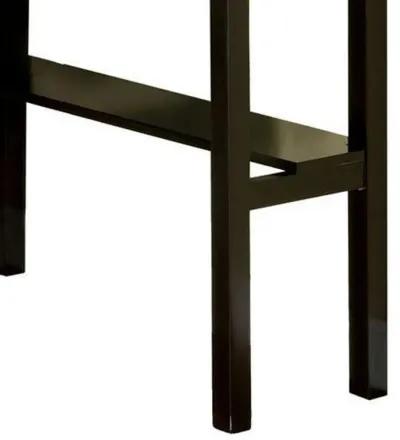 Porto Transitional Corner Desk In Black-Benzara