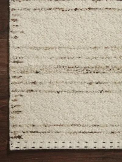 Roman ROM02 Ivory/Pebble 5'6" x 8'6" Rug