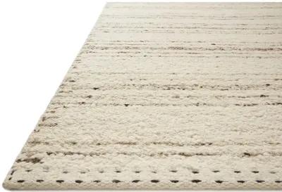 Roman ROM02 Ivory/Pebble 5'6" x 8'6" Rug