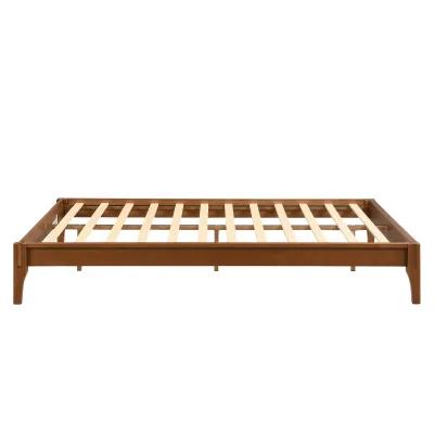 Merax Solid Dry Bamboo Wood Platform Bed Frame