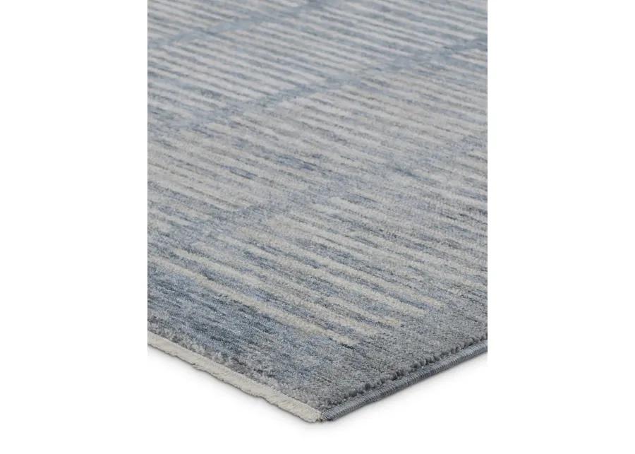 Ballad Dounia Blue 3' x 12' Runner Rug