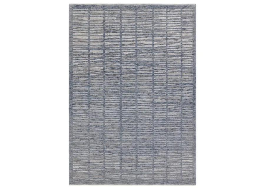 Ballad Dounia Blue 3' x 12' Runner Rug