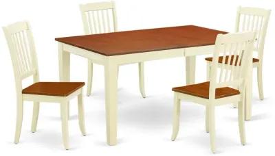 Dining Room Set Buttermilk & Cherry