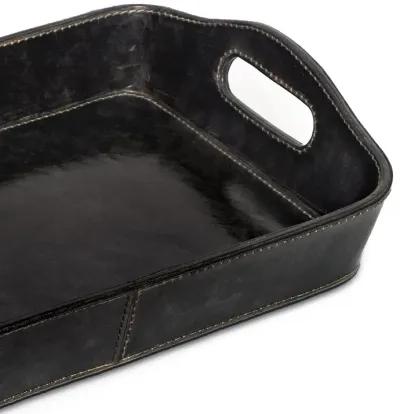 Derby Parlor Leather Tray