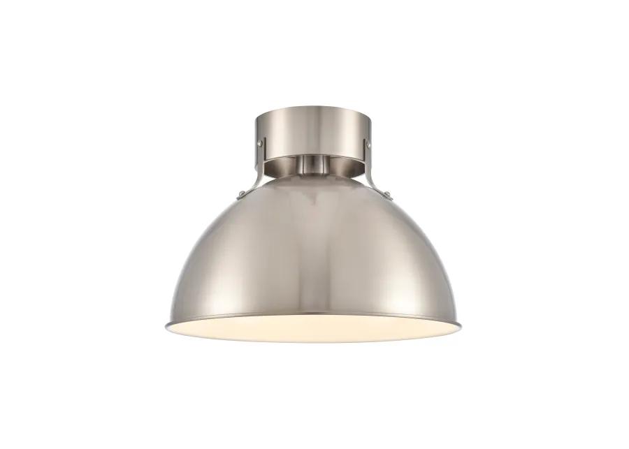 Zayne Semi Flush Mount in Silver