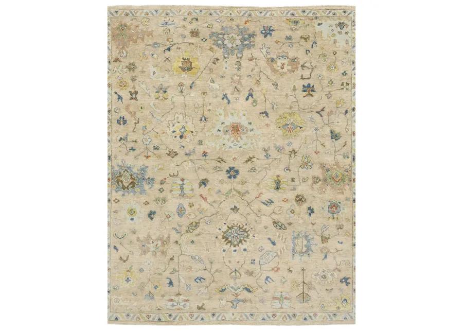 Palace 2'6" x 10' Beige Rug