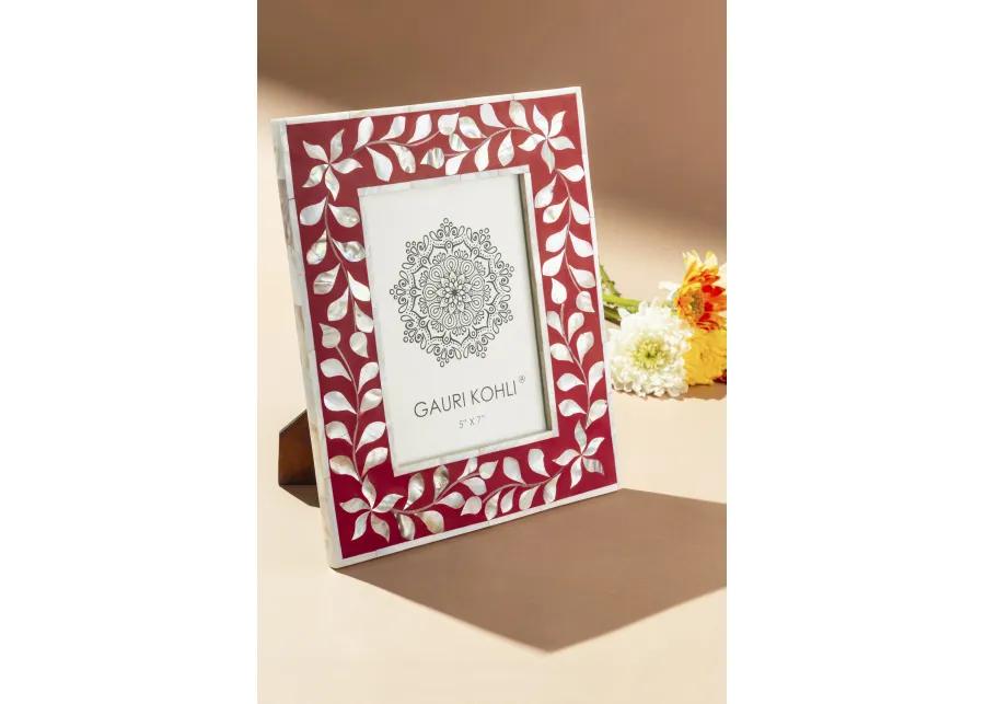 Jodhpur Mother of Pearl Picture Frame - 5"x7"