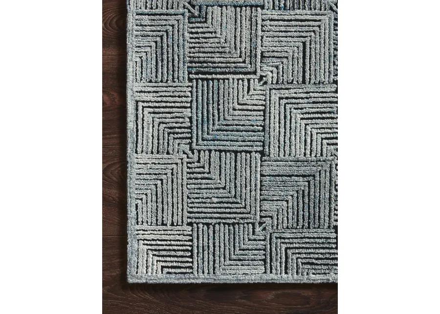 Prescott PRE03 Arctic Blue 7'9" x 9'9" Rug