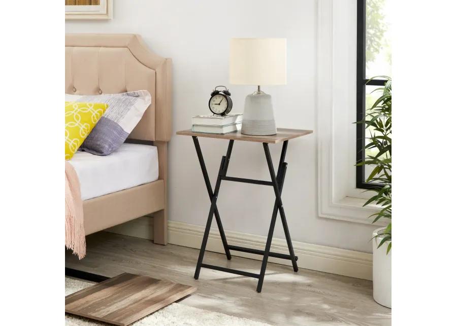 Portable Folding TV Tray Table for Small Spaces