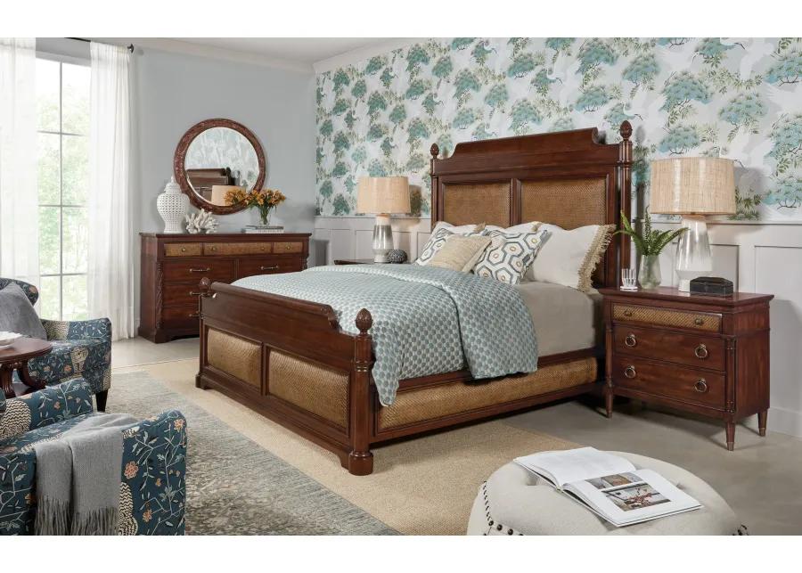 Charleston California King Panel Bed