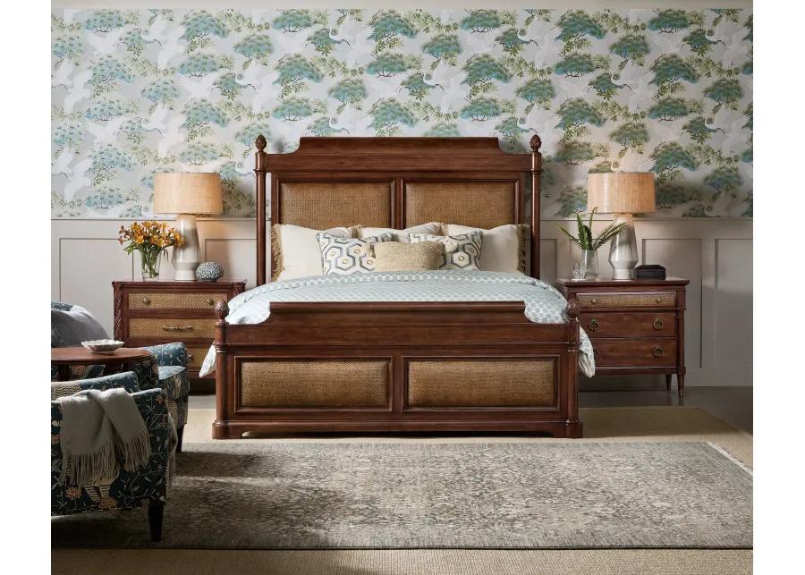 Charleston California King Panel Bed