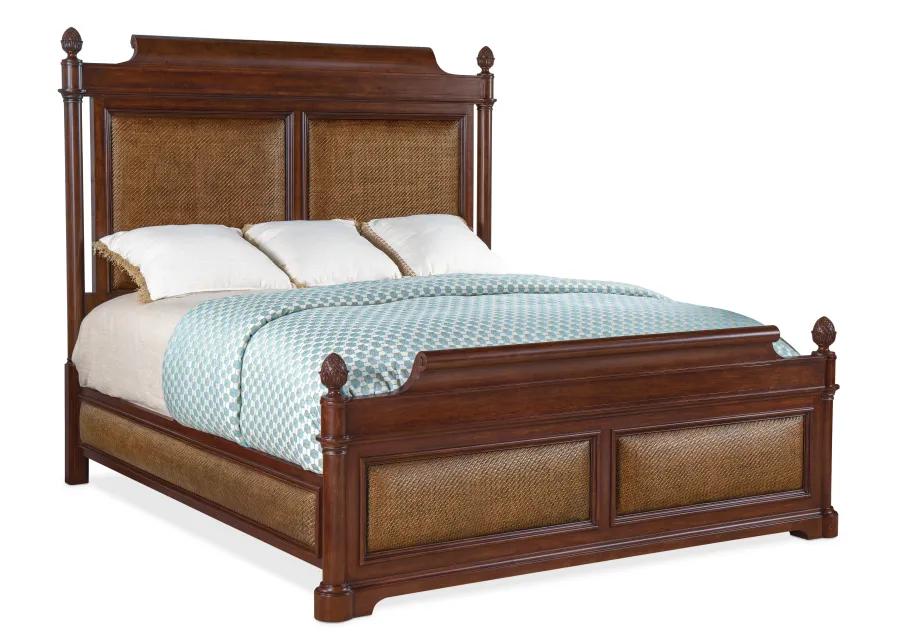 Charleston California King Panel Bed