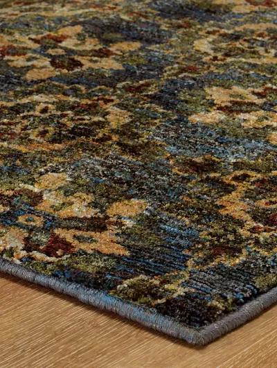 Andorra 7'10" x 10'10" Blue Rug