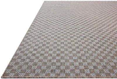 Topanga Natural/Silver 7'10" x 10' Area Rug by Amber Lewis x Loloi