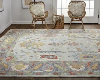 Karina 6794F Blue/Gray/Gold 3'6" x 5'6" Rug