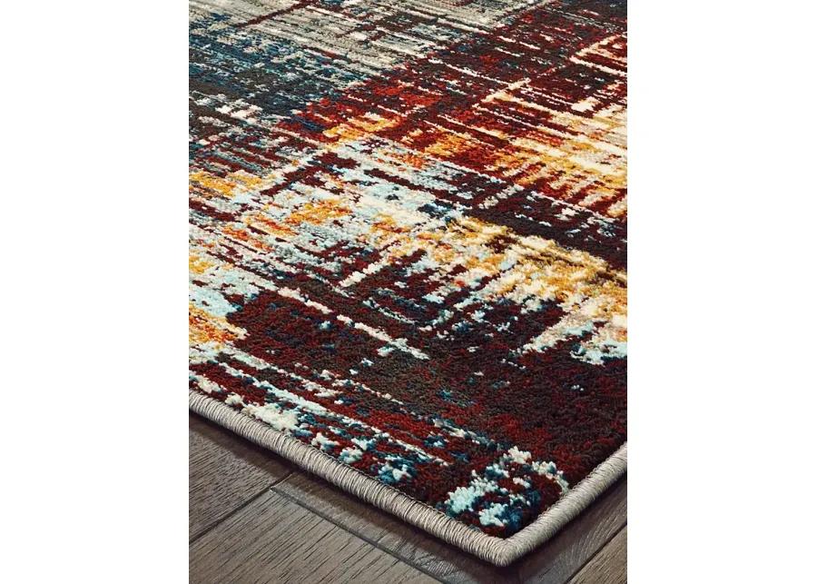 Sedona 1'10" x 3' Blue Rug