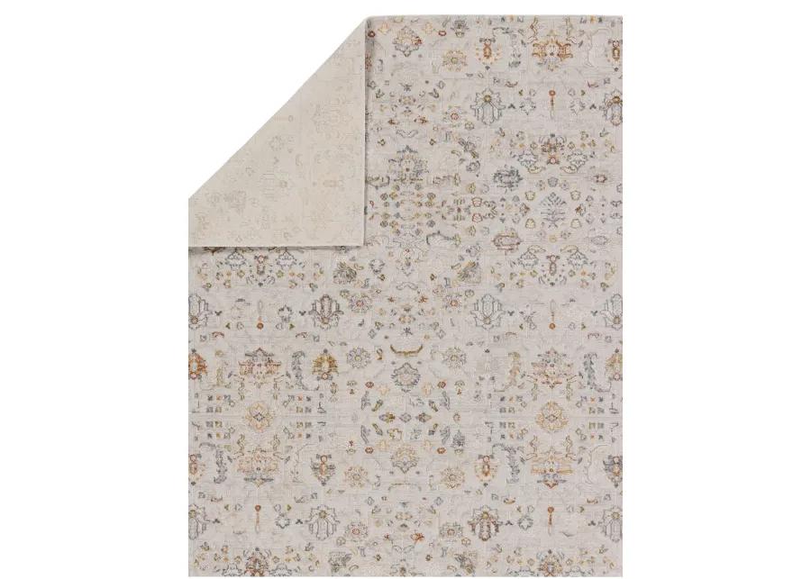 Cirque Waverly White 5'3" x 7'6" Rug