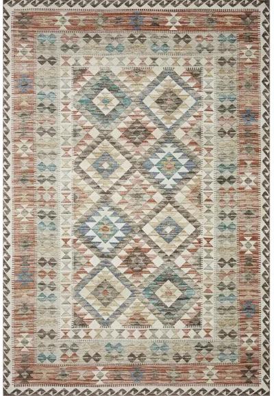 Zion ZIO04 Ivory/Multi 8'6" x 11'6" Rug