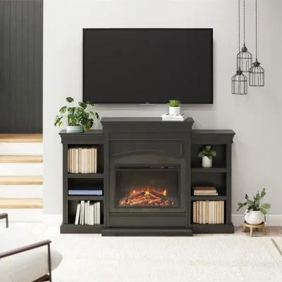 Ameriwood Home Lamont Mantel Fireplace Space Heater