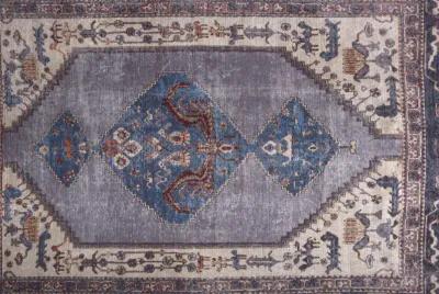 Percy 39AKF Blue/Brown/Ivory 9'2" x 12' Rug