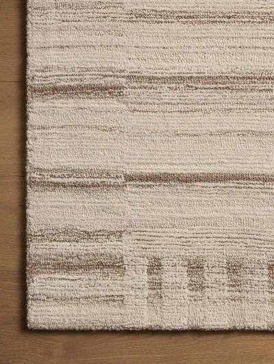 Rae Natural/Oatmeal 9'3" x 13' Area Rug by Magnolia Home by Joanna Gaines x Loloi