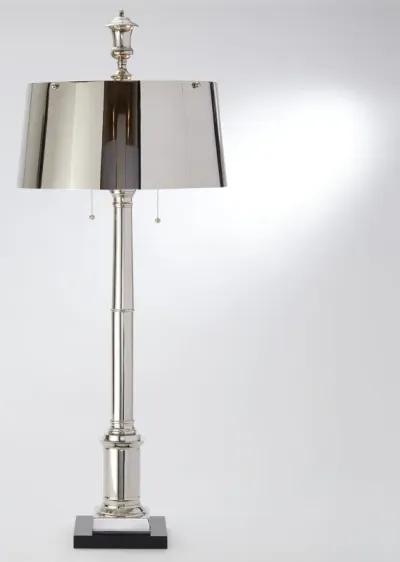 Library Lamp-Silver