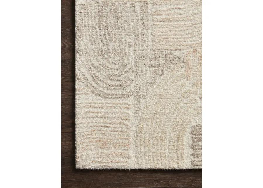 Milo MLO02 Peach/Pebble 7'9" x 9'9" Rug