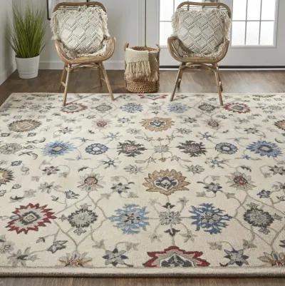 Rylan 8641F Ivory/Blue/Tan 8' x 10' Rug