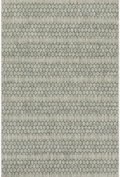 Isle IE01 Grey/Teal 2'2" x 3'9" Rug