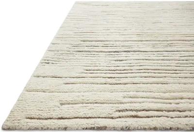 Bennett BEN04 Ivory/Pebble 5'6" x 8'6" Rug