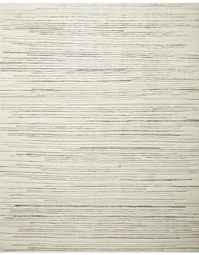 Bennett BEN04 Ivory/Pebble 5'6" x 8'6" Rug