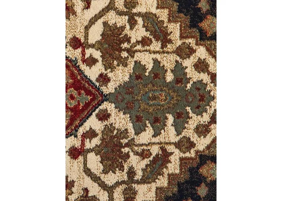 Laurel 3'3" x 5' Black Rug