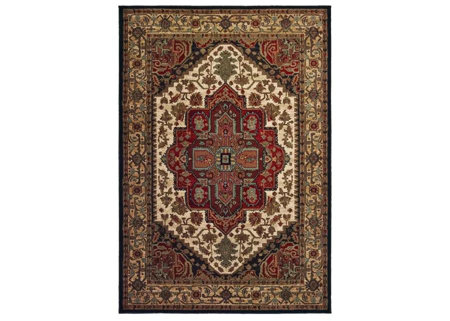 Laurel 3'3" x 5' Black Rug