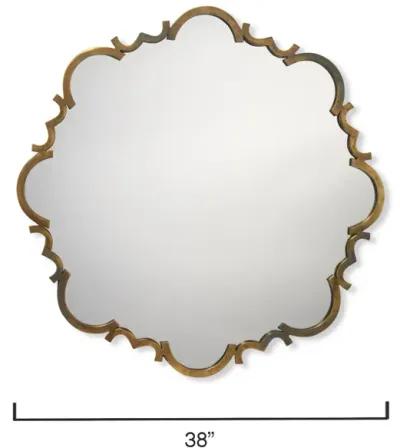 Saint Albans Steel Mirror