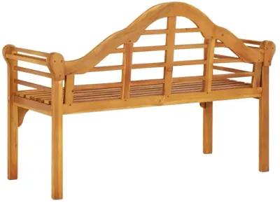 vidaXL Patio Bench 49.2" Solid Wood Acacia