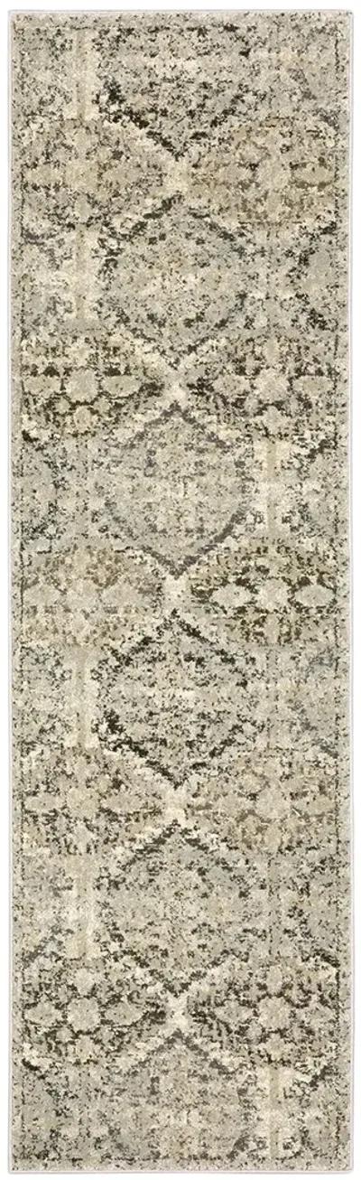 Florence 2'3" x 7'6" Ivory Rug