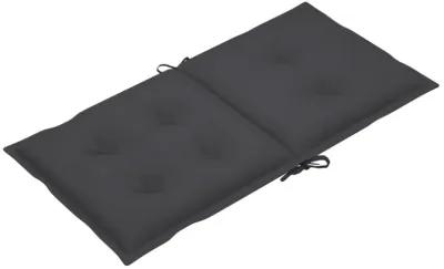 vidaXL Garden Chair Cushions 4 pcs Anthracite 39.4"x19.7"x2.8"