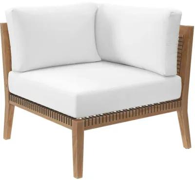 Modway - Clearwater Outdoor Patio Teak Wood Sofa