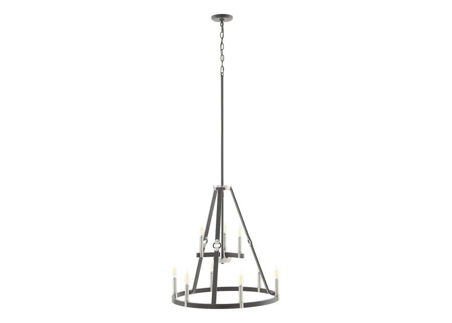 Armstrong Grove 25" Wide 9-Light Chandelier