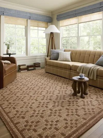 Judy JUD-07 Natural / Spice 3''6" x 5''6" Rug by Chris Loves Julia