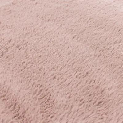 Lavish Plush Mauve 2' 3" x 3' 9" Bath Mat