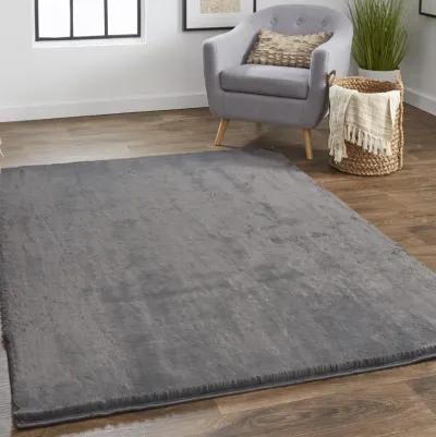 Luxe Velour 4506F Taupe/Black 2' x 3' Rug