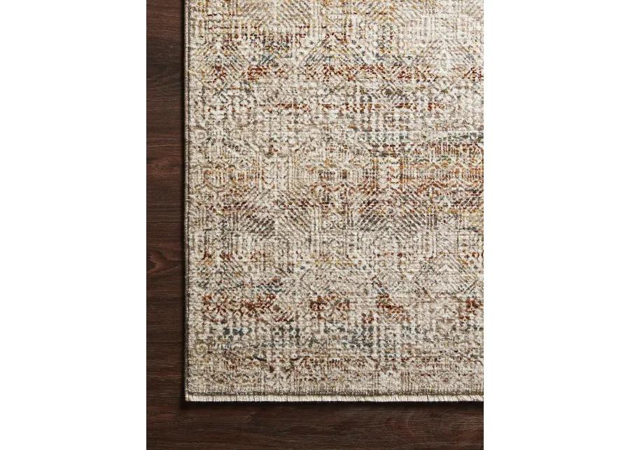 Lourdes LOU04 Ivory/Spice 7'10" x 10' Rug