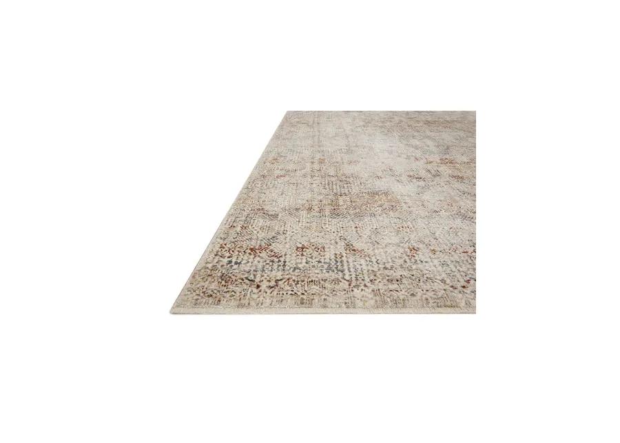 Lourdes LOU04 Ivory/Spice 7'10" x 10' Rug